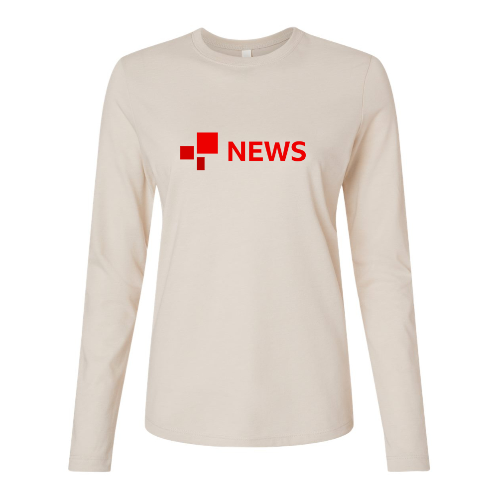 BELLA CANVAS BBC News   Jersey Long Sleeve Tee