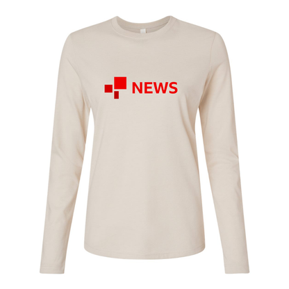 BELLA CANVAS BBC News   Jersey Long Sleeve Tee