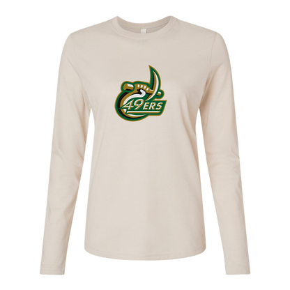 BELLA CANVAS Charlotte 49ers Jersey Long Sleeve Tee