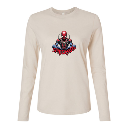 BELLA CANVAS Women’s Spider-Man 2025 Jersey Long Sleeve Tee
