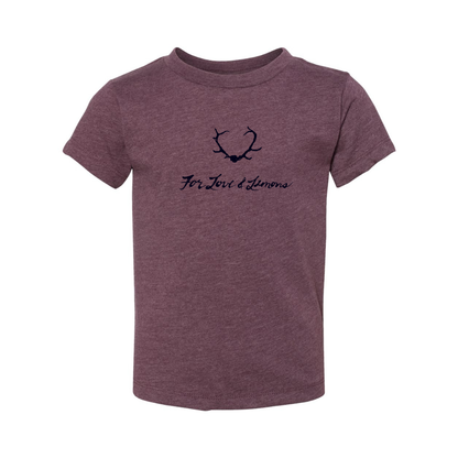 For Loves & Lemons BELLA  CANVAS Toddler Jersey Tee