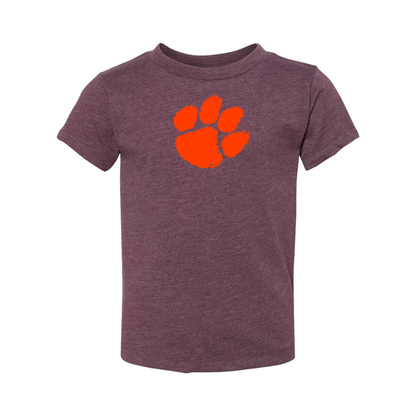 Clemson Tigers BELLA  CANVAS Toddler Jersey Tee