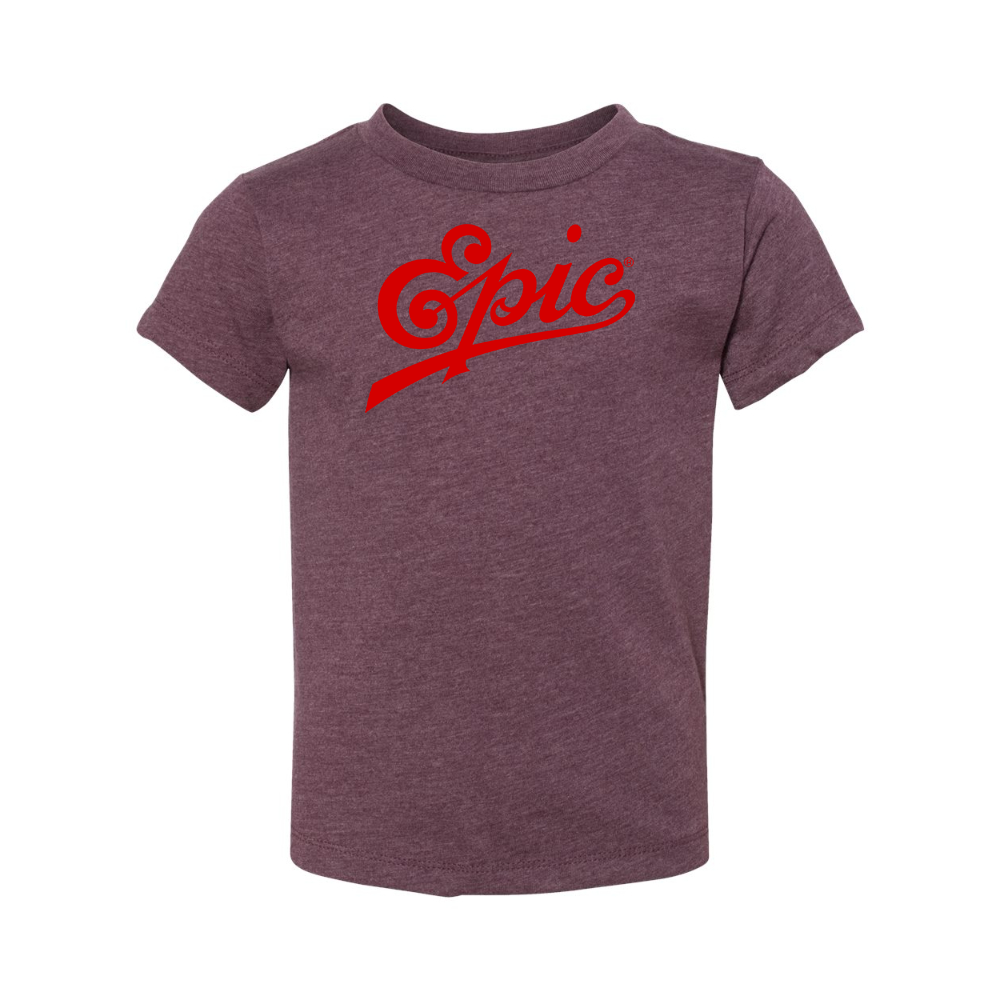 Epic Records BELLA  CANVAS Toddler Jersey Tee