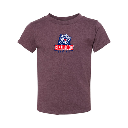 Belmont Bruins  BELLA  CANVAS Toddler Jersey Tee
