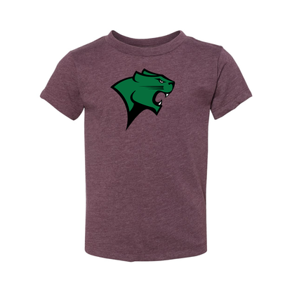 Chicago State Cougars  BELLA  CANVAS Toddler Jersey Tee