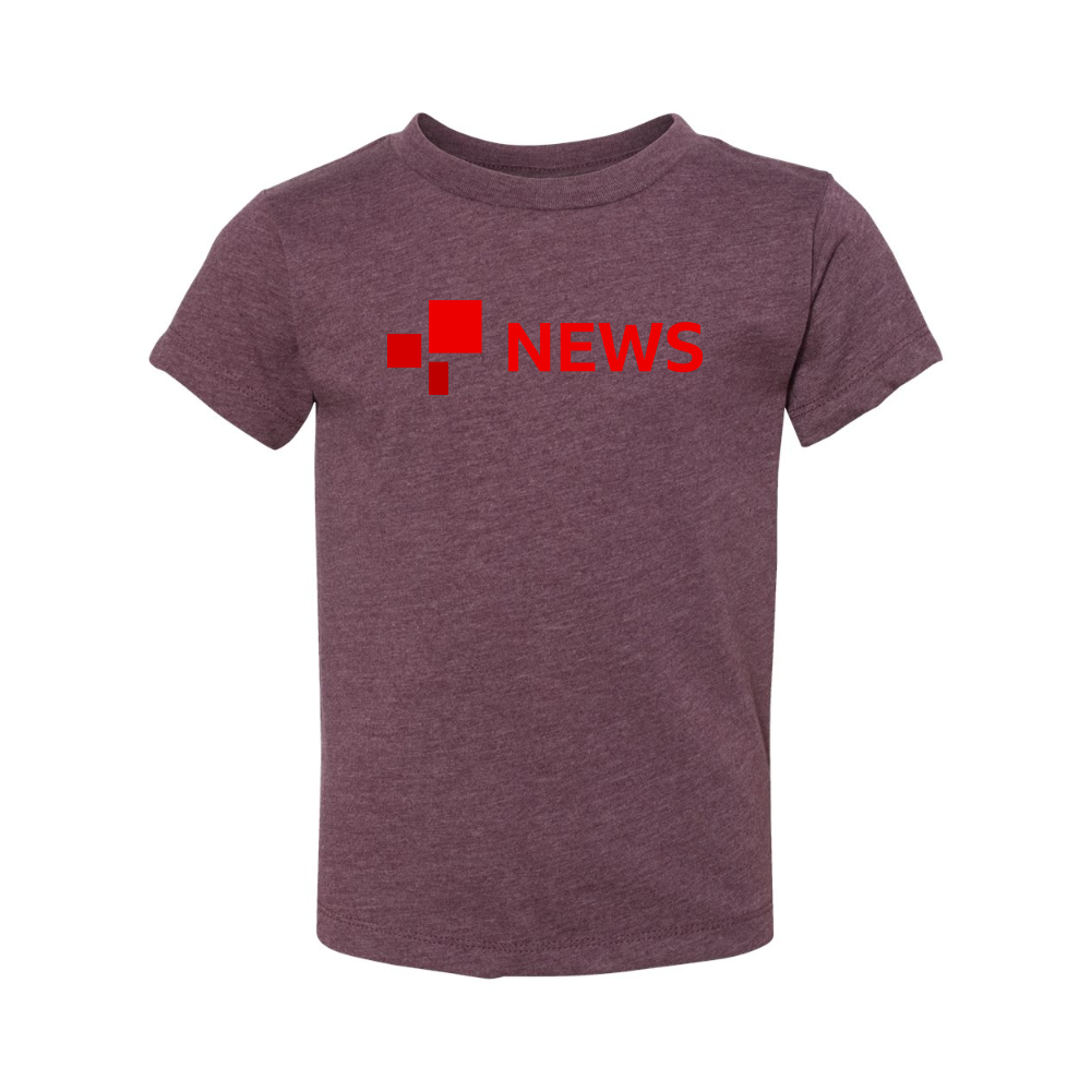 BBC News BELLA  CANVAS Toddler Jersey Tee