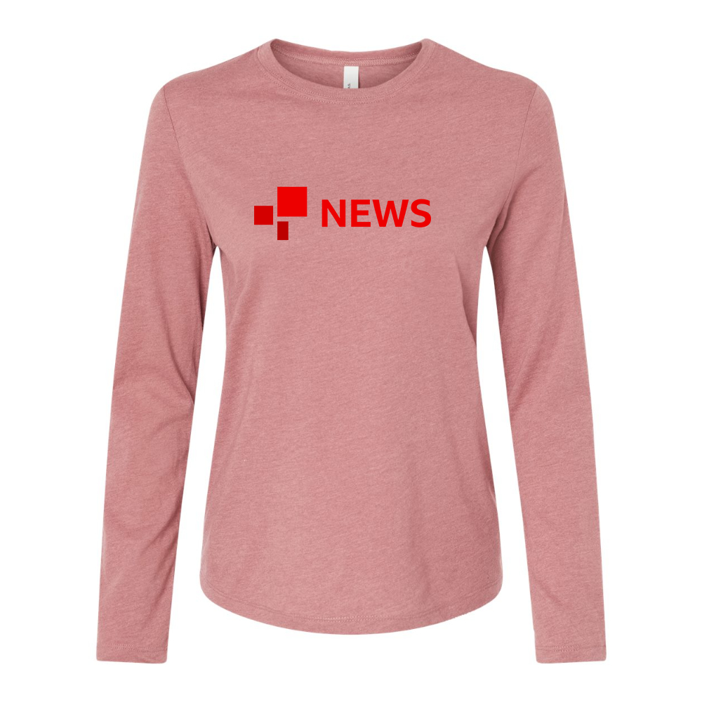 BELLA CANVAS BBC News   Jersey Long Sleeve Tee
