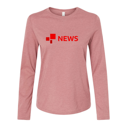 BELLA CANVAS BBC News   Jersey Long Sleeve Tee