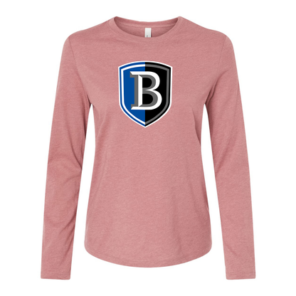 BELLA CANVAS Women’s Bentley Falcons  Jersey Long Sleeve Tee