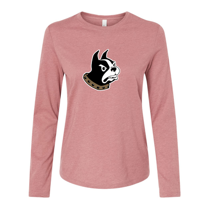 BELLA CANVAS Woffrd Terriers Jersey Long Sleeve Tee