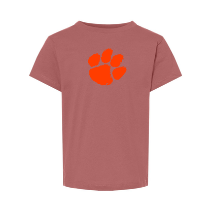 Clemson Tigers BELLA  CANVAS Toddler Jersey Tee