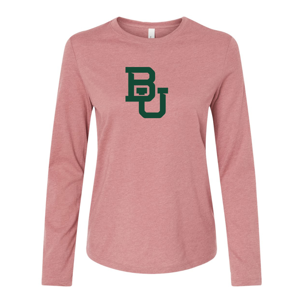 BELLA CANVAS  Baylor Bears Jersey Long Sleeve Tee
