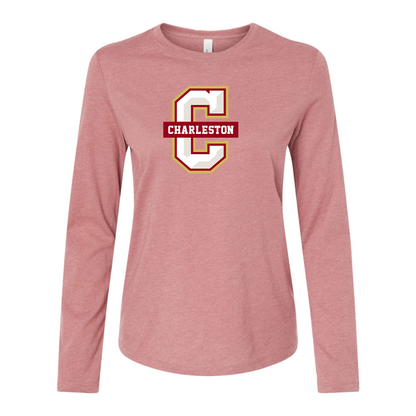 BELLA CANVAS Charleston Cougars Jersey Long Sleeve Tee