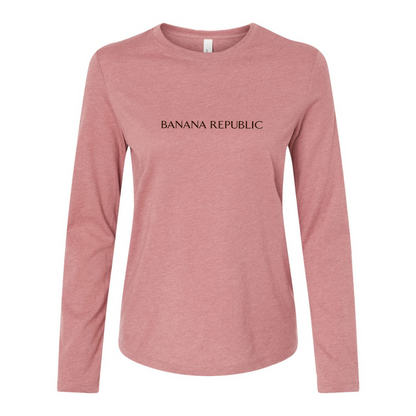 BELLA CANVAS Banana Republic Jersey Long Sleeve Tee