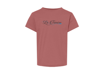La Tamise Logo BELLA  CANVAS Toddler Jersey Tee