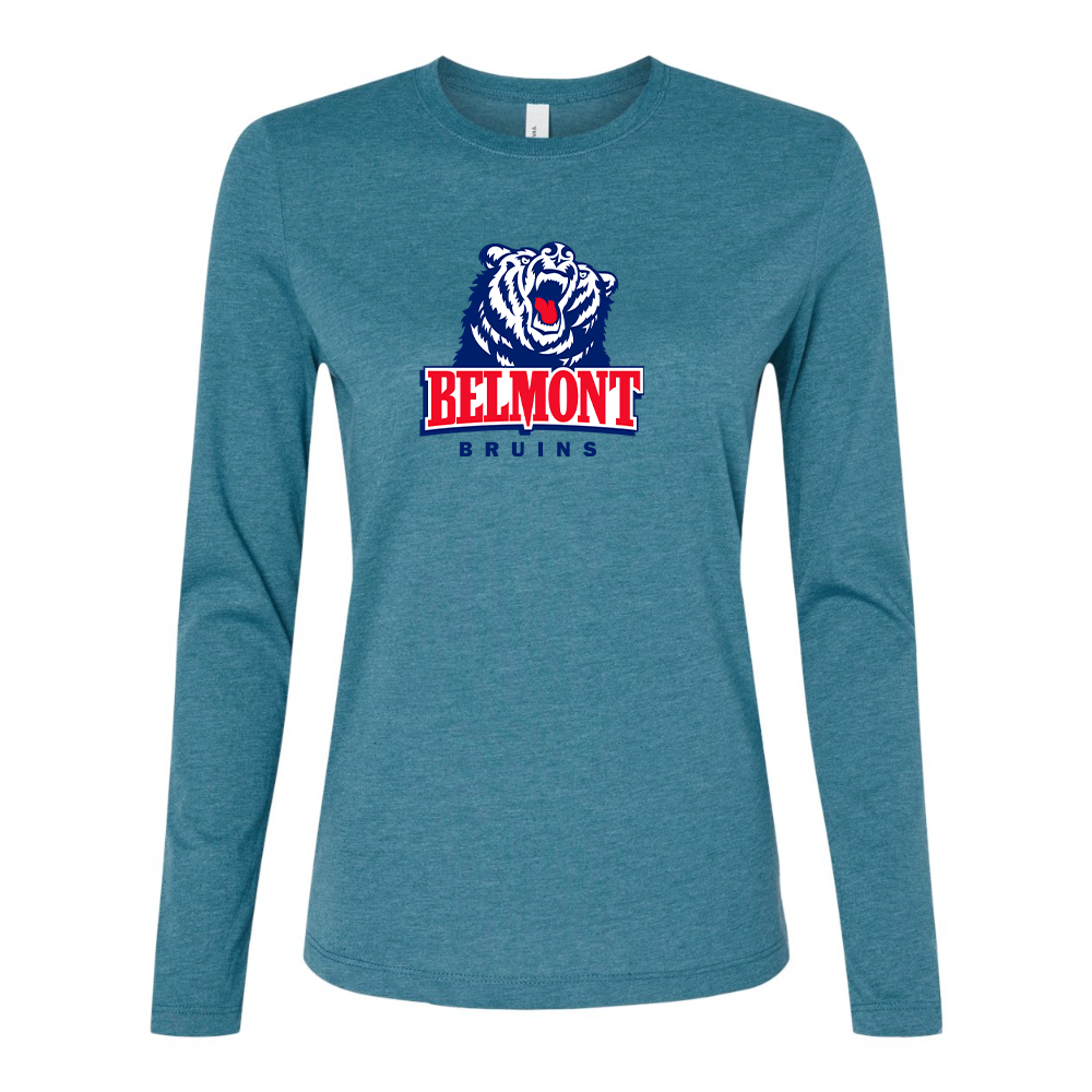 BELLA CANVAS Belmont Bruins  Jersey Long Sleeve Tee
