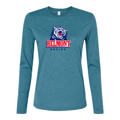 BELLA CANVAS Belmont Bruins  Jersey Long Sleeve Tee