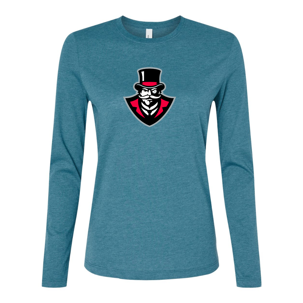 BELLA CANVAS   Austin Peay Governors Jersey Long Sleeve Tee