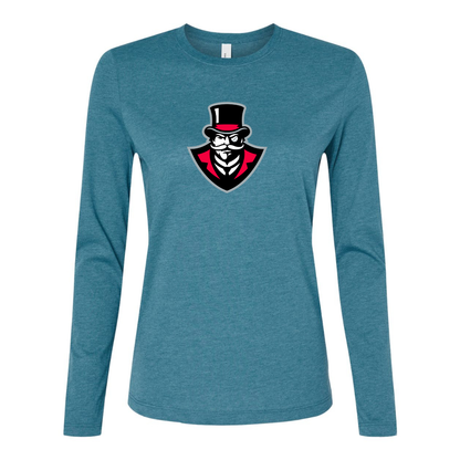 BELLA CANVAS   Austin Peay Governors Jersey Long Sleeve Tee