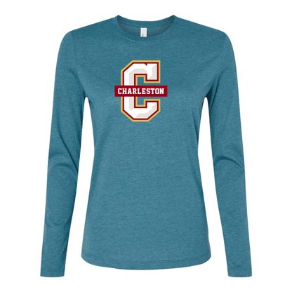 BELLA CANVAS Charleston Cougars Jersey Long Sleeve Tee