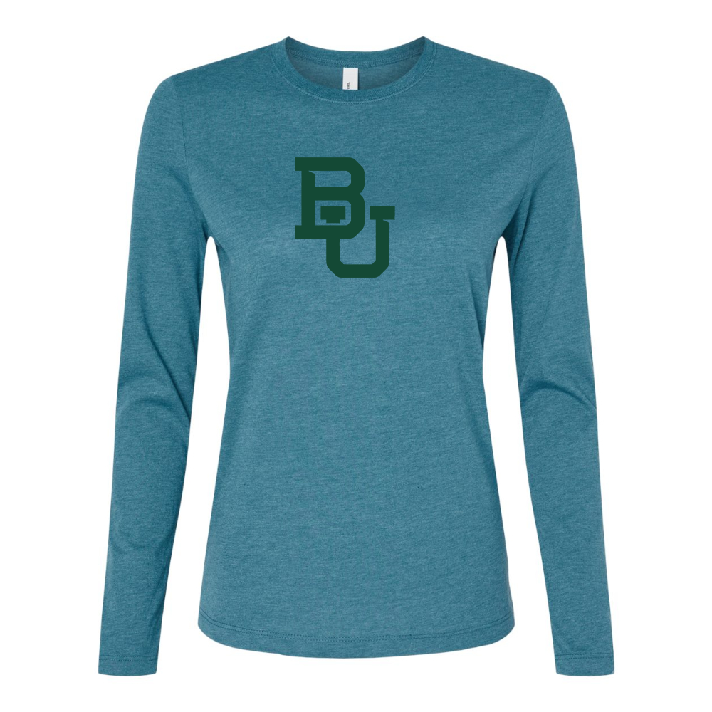 BELLA CANVAS  Baylor Bears Jersey Long Sleeve Tee