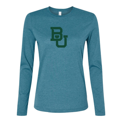 BELLA CANVAS  Baylor Bears Jersey Long Sleeve Tee