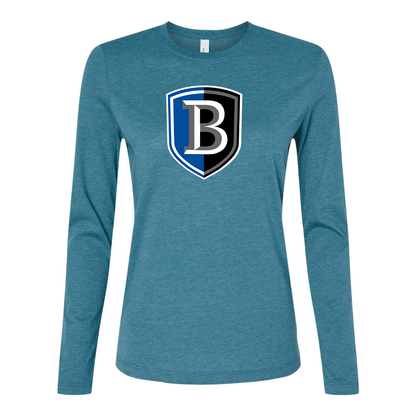 BELLA CANVAS Women’s Bentley Falcons  Jersey Long Sleeve Tee