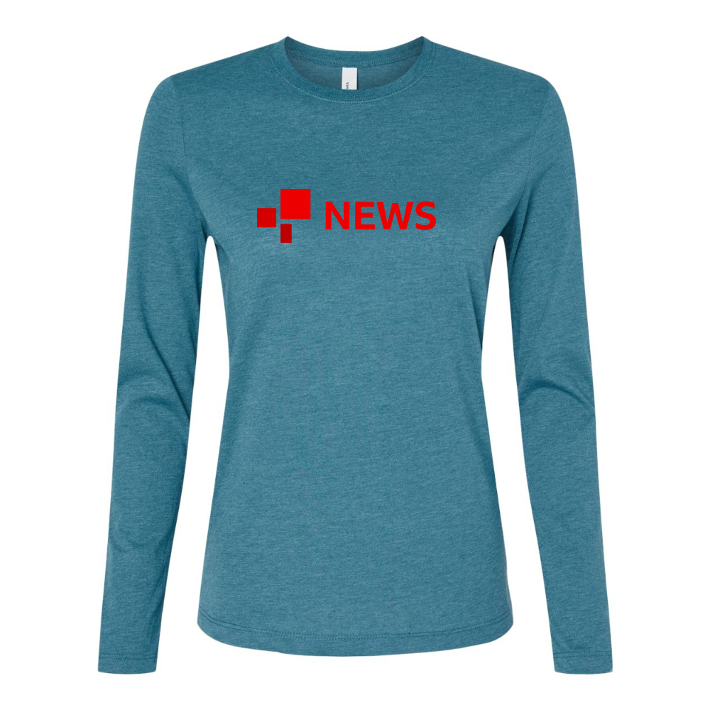 BELLA CANVAS BBC News   Jersey Long Sleeve Tee