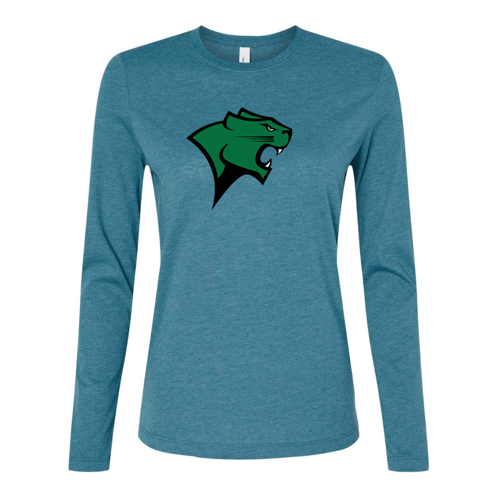 BELLA CANVAS Chicago State Cougars  Jersey Long Sleeve Tee