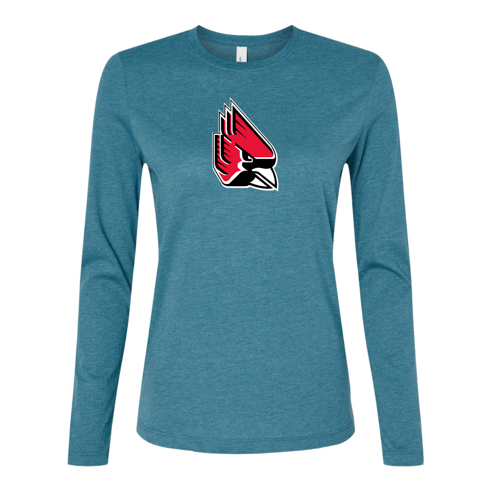 BELLA CANVAS  Ball State Cardinals Jersey Long Sleeve Tee