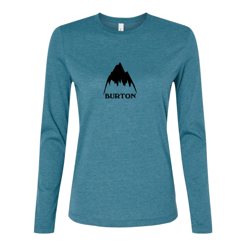 BELLA CANVAS Women’s  Burton Mountain  Jersey Long Sleeve Tee