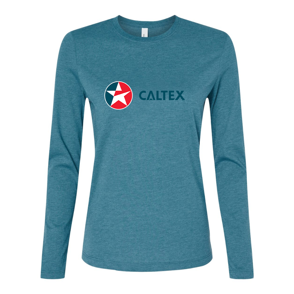 BELLA CANVAS Caltex Gas Station  Jersey Long Sleeve Tee