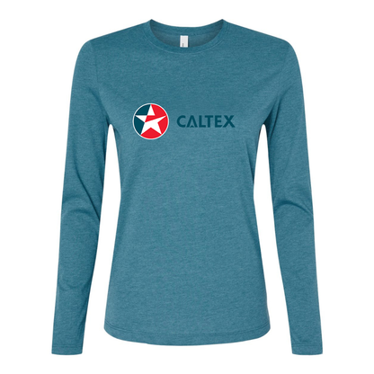 BELLA CANVAS Caltex Gas Station  Jersey Long Sleeve Tee