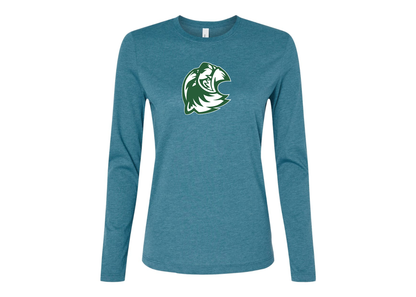BELLA CANVAS Women’s Utah Valley Wolverines Jersey Long Sleeve Tee