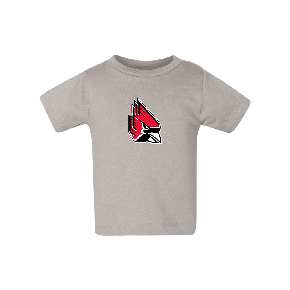 Ball State Cardinals BELLA CANVAS Infant Jersey Tee