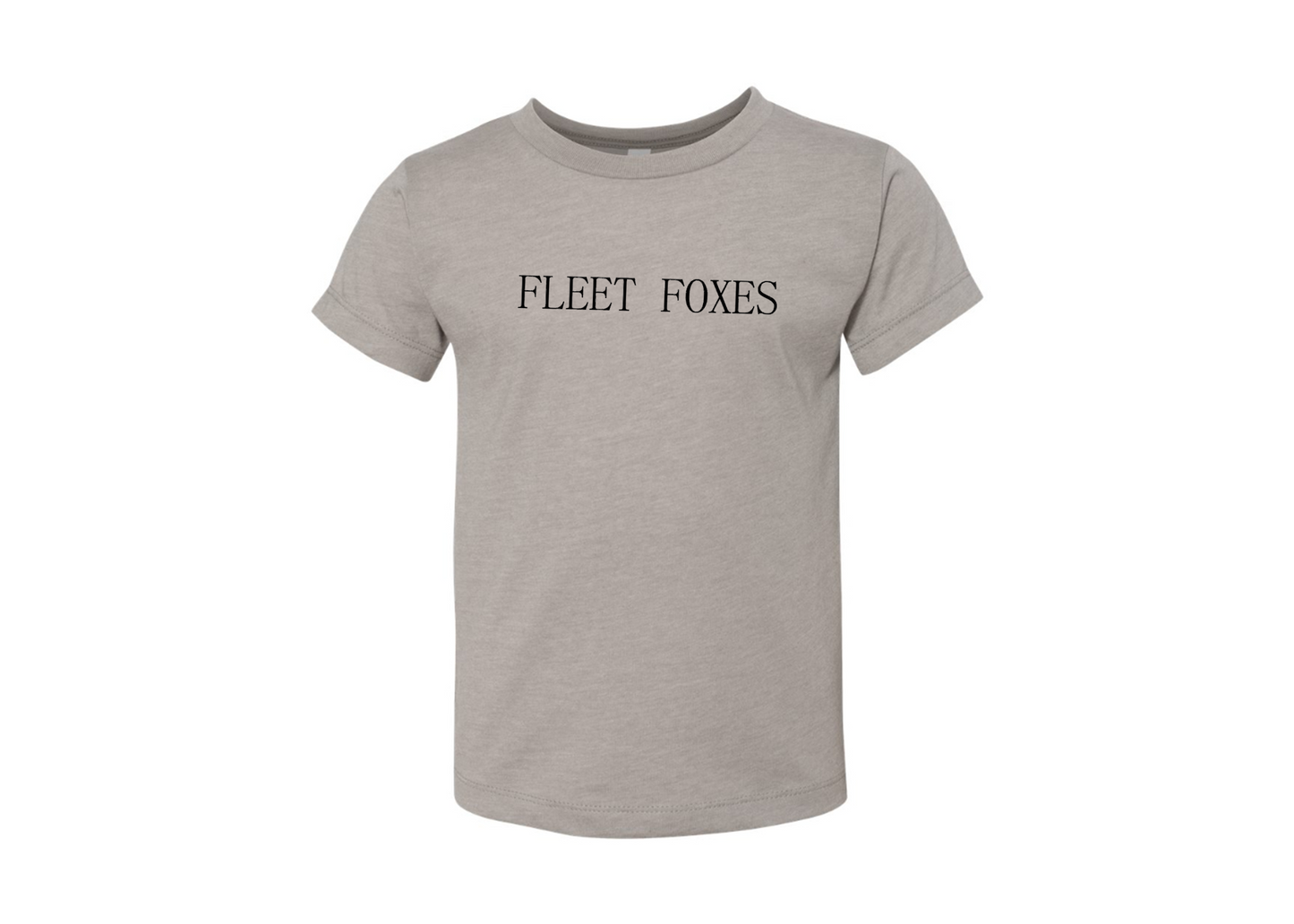 Fleet Foxes Logo BELLA  CANVAS Toddler Jersey Tee