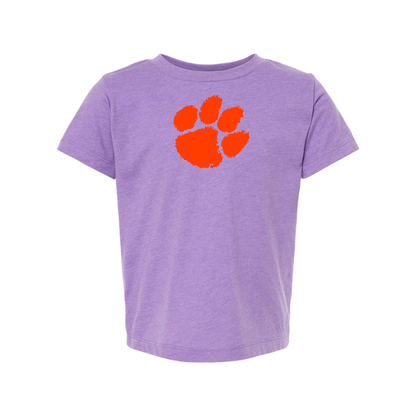 Clemson Tigers BELLA  CANVAS Toddler Jersey Tee