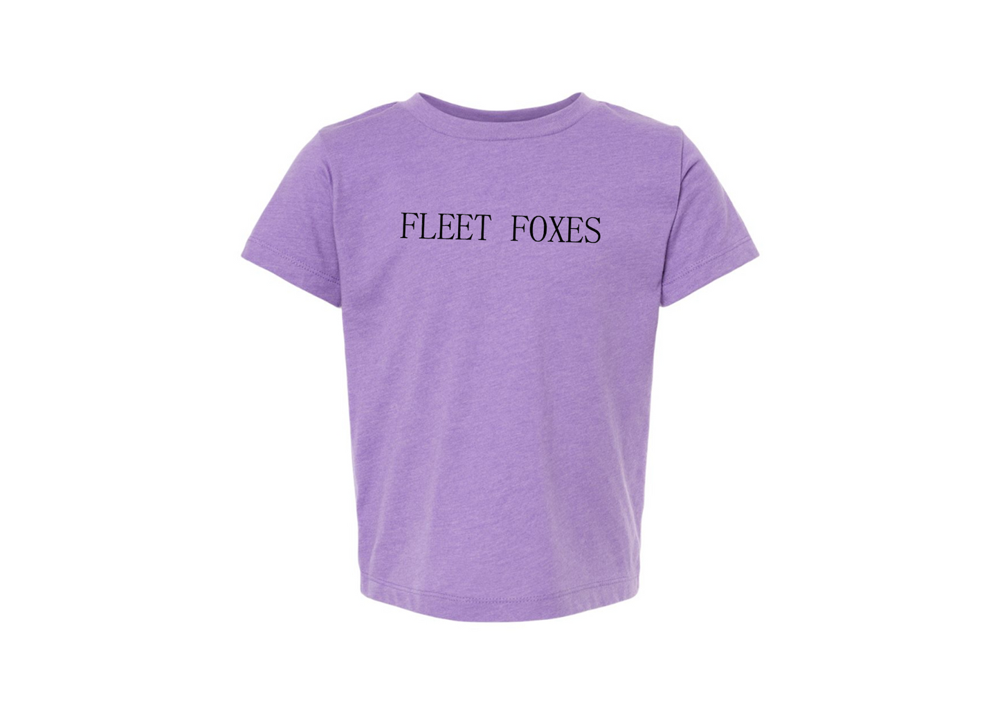 Fleet Foxes Logo BELLA  CANVAS Toddler Jersey Tee