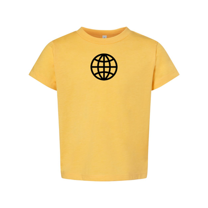 Internet Globe BELLA  CANVAS Toddler Jersey Tee