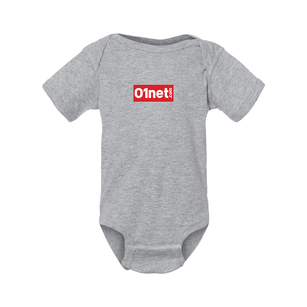 01net Logo  Rabbit Skins Infant Baby Rib Bodysuit