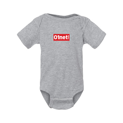 01net Logo  Rabbit Skins Infant Baby Rib Bodysuit