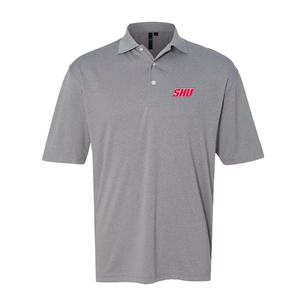 Men's Sacred Heart Pioneers Logo Sierra Pacific Moisture Free Mesh Polo