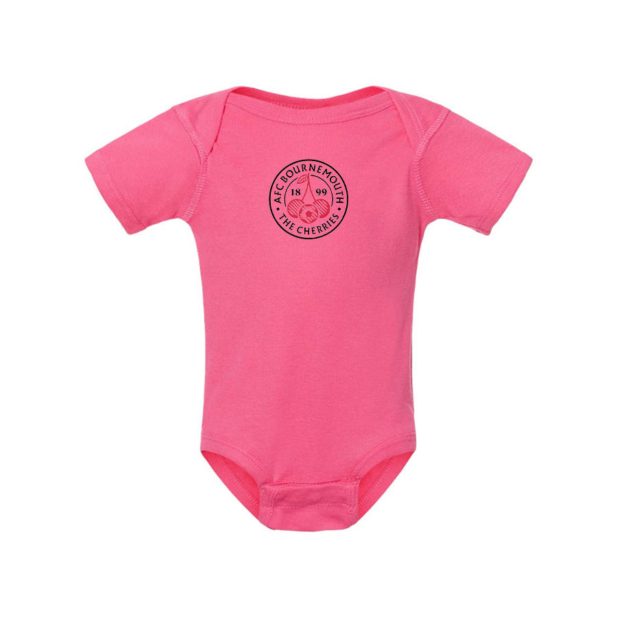 AFC Bournemouth Soccer Logo Rabbit Skins Infant Baby Rib Bodysuit