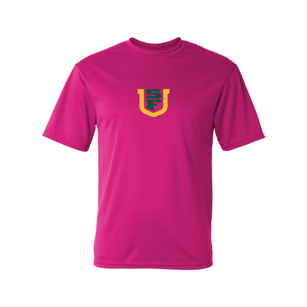 Men's San Francisco Dons Logo Polyester T-Shirt