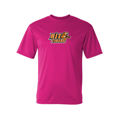 Men's RIT Tigers Logo Polyester T-Shirt