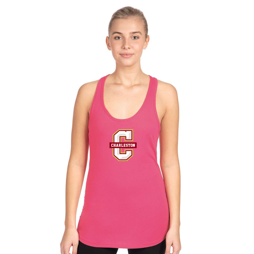 Women's Charleston Cougars Next Level Ideal Racerback Tank