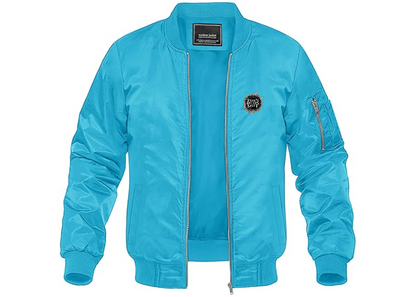 Men's When Rivers Meet Lightweight Bomber Jacket Windbreaker Softshell Varsity Jacket Coat
