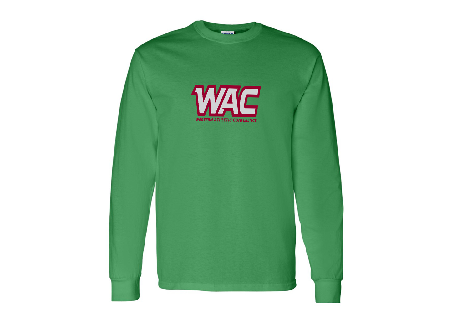 Men's Western Athletic Conference Gildan Heavy Cotton Long Sleeve T-Shirt