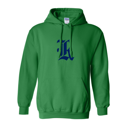 Men's Rice Owls Logo Gildan  Heavy Blend Hooded Sweatshirt