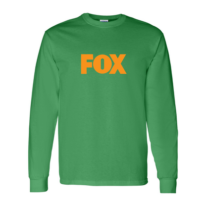 Men's  Fox  Gildan Heavy Cotton Long Sleeve T-Shirt